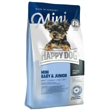Сухий корм Happy Dog Mini Baby & Junior для цуценят дрібних порід, від 4 до 12 тижнів, зі смаком птиці, 300 г