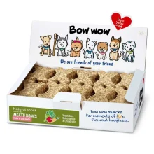 Ласощі "Bow wow" для собак, натуральні кісточки зі свининою і колагеном, 30 шт, 1 уп