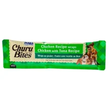 Ласощі INABA "Churu Bites" для собак, курка з тунцем, 1 стік, 12 гр