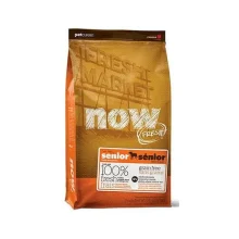 Беззерновой корм NOW Fresh Senior корм для дорослих собак, з індичкою, качкою та лососем, 11,34 кг