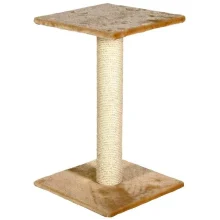 Кігтеточка Flamingo Wilma Beige для котів з платформою, бежевий, 29×29×40 см