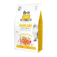 Сухий корм Brit Care Cat GF Haircare Healthy & Shiny Coat, для кішок, 2 кг