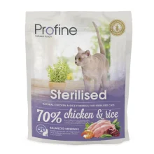 Сухий корм Profine Cat Sterilised, для стерилізованих кішок, з куркою і рисом, 0.3 кг