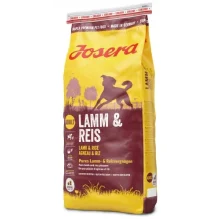 Сухий корм Josera Adult Lamm & Reis для дорослих собак великих порід, з м'ясом ягняти, 15 кг