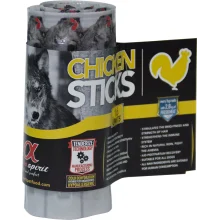 Напіввологі ласощі для собак Alpha Spirit DOG Sticks Chicken, палички з куркою, 16 шт, 160 г