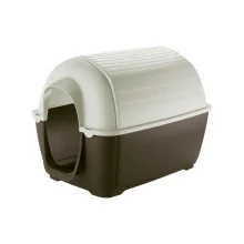 Пластикова будка Ferplast Kenny Mini Plastic Kennel для собак у формі голку, 40x66x40 см