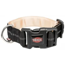 Нашийник Trixie Softline Elegance S-М двошаровий, 32-45 см х 38 мм, чорно-бежевий