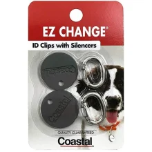 Кліпса з заглушкою на нашийник Coastal EZ Change ID Clip для собак, 1.6×2.2 см