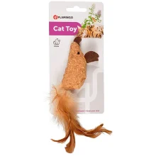 Іграшка Flamingo Adamello Mouse Soft Wood миша з котячої м'ятою, для кішок