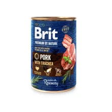 Консерва Brit Premium by Nature, для собак, свинина, 400 г