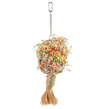 Іграшка Flamingo Papyr Parakeet Toy Bouquet, для папуг, 10 × 11 × 41 см