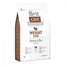 Сухий корм Brit Care Weight Loss Rabbit & Rice, для собак з надмірною вагою, 3 кг