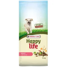 Сухий корм Happy Life Adult with Lamb для собак середніх і великих порід, з ягням, 15 кг