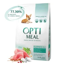Сухий корм Optimeal для цуценят всіх порід, з індичкою, 4 кг