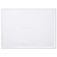 Килимок під миску Petkit Pet Mat White для котів та собак, антиковзний, силікон, 46×34 см, білий