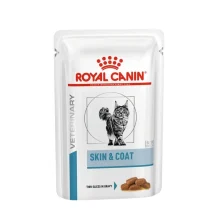 Вологий корм Royal Canin Skin & Coat при дерматозе і випаданні шерсті у котів, 85 г