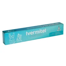 Суспензія MODES Ivermitel для кошенят і цуценят, антигельмінтна, зі смаком м’яса, 5 мл