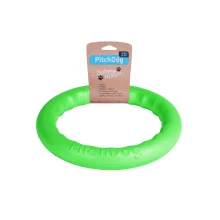 Кільце для апортировки PitchDog, салатова, діаметр - 20 см