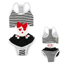Купальний костюм Monkey Daze Skull Bathing Suit для собак, череп, XS