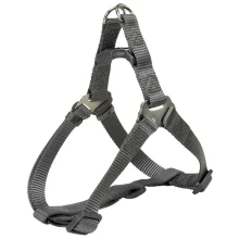 Шлея Trixie Premium One Touch Harness для собак, 30-40 см, 10 мм, розмір XS-S, графіт