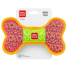 Іграшка Waudog Fun Кістка для собак, 20×12 см, рожева