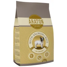 Сухий корм Araton Adult Salmon & Rice для собак вагою від 5 до 60 кг, 15 кг