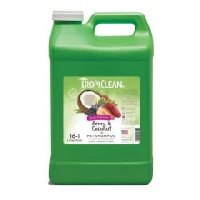 Шампунь Tropiclean Berry and Coconut 1:16 глибокого очищення 9,46 л.