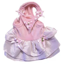 Велюровое плаття Monkey Daze Pink Elour Dress для собак, розмір XS, рожеве