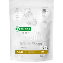 Сухий корм Natures Protection Superior Care White Dogs для дорослих собак малих порід, ягня, 400 г