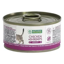 Консерва Natures Protection Adult Chicken & Shrimps для дорослих котів, 100 г