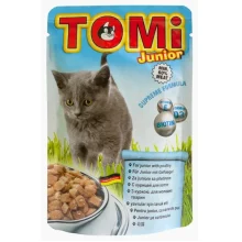 Консерви Tomi junior для кошенят, вологий корм, пауч, 100 г