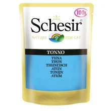 Консерви Schesir Tuna для котів, з тунцем, пауч, 100 г