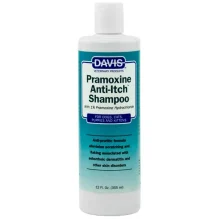 Шампунь Davis Pramoxine Anti-Itch Shampoo від сверблячки, для собак і котів, 355 мл