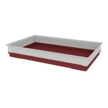 Піддон для клітин Ferplast Base MK110 Bordeaux для кроликів і морських свинок, 100x60x16 см
