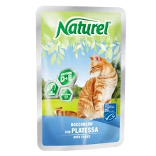 Вологий корм Naturel Veal Chunks In Sause для котів від 6 місяців, з шматочками телятини у соусі, 100 г