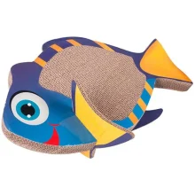 Кігтеточка Flamingo Fish Scratching Board, для котів, картон, 27×18×45 см