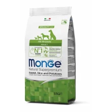 Сухий корм MONGE DOG All breeds Adult кролик з рисом, 2.5 кг