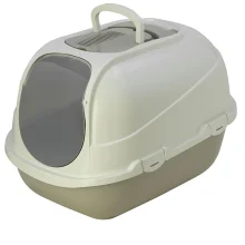 Закритий туалет Moderna Mega Comfy Cat для кішок, темно-сірий, 66 х 46 х 50 см