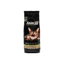 Деревний наповнювач AnimAll для котів, 3 кг
