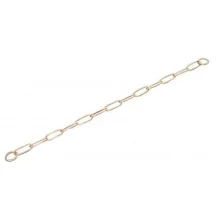 Нашийник-ланцюг Sprenger Long Link для собак, широке ланка, курогановая сталь, 3 мм, 58 см
