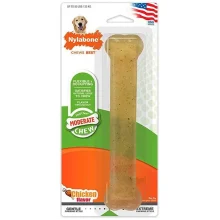 Жувальна іграшка Nylabone FlexiChew Giant кістка для собак з помірним стилем гризенія, смак курки