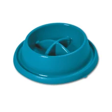 Миска Georplast Adagio Small для собак, пластик, 21.5×20.5×5.5 см, синя