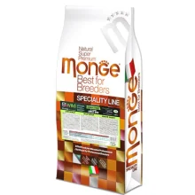 Сухий низькозерновий корм Monge Dog Be Wild Low Grain для собак, з м'ясом дикого кабана, 15 кг
