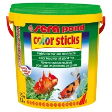 Sera Pond Color Sticks для золотих і інших холодноводних риб в гранулах, 10000 мл