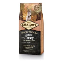 Сухий корм Carnilove Puppy Large Breed Salmon & Turkey, для цуценят великих порід, 12 кг