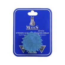 Іграшка Modes Denta м'яч міна для собак, розмір XS, 4 см, блакитний