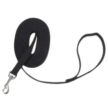 Повідець Coastal Cotton Web Training Leash для собак, котон, чорний, 1×3 му