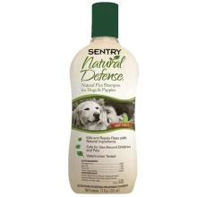 Шампунь Sentry Natural Defense Flea Shampoo натуральний, від бліх для собак і цуценят, 473 мл