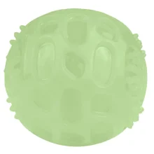 Іграшка-м'ячик для собак BronzeDog Chew Ball, Світлонакопичувальні, 7.5 см