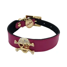 Нашийник Shiboo Candy Pink Pirate-25 для собак, рожевий, 2.5 × 35 см